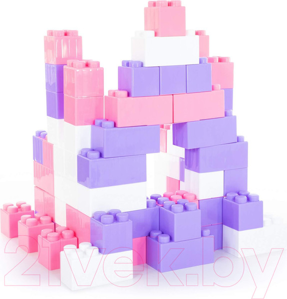 Изображение товара Конструктор Полесье Строительный XXL / 68088 (72эл)