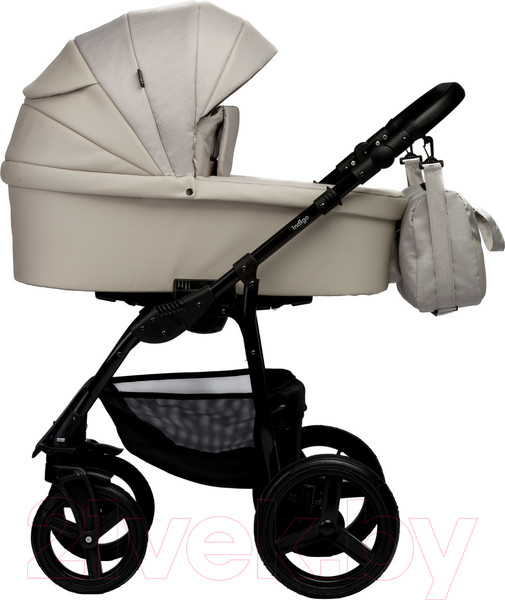 Изображение товара Детская универсальная коляска INDIGO Impulse Eco 2 в 1 (Ie 02, бежевая кожа/бежевый)