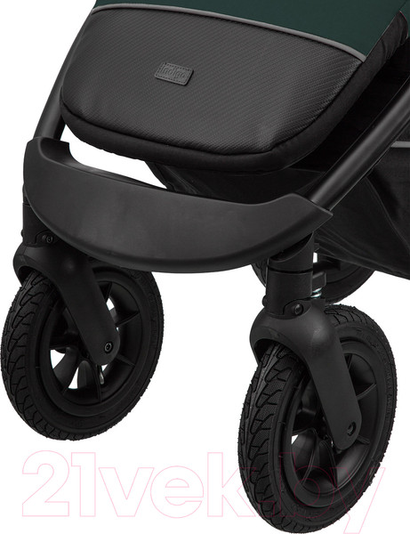 Изображение товара Детская прогулочная коляска INDIGO Epica XL Air (темно-зеленый)
