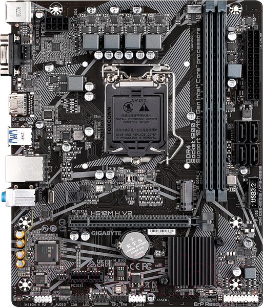 Изображение товара Материнская плата Gigabyte H510M H V2