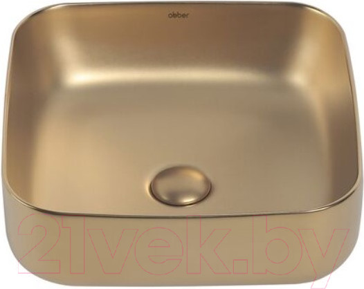 Изображение товара Умывальник Abber Rechteck AC2211MMG (золото матовый)