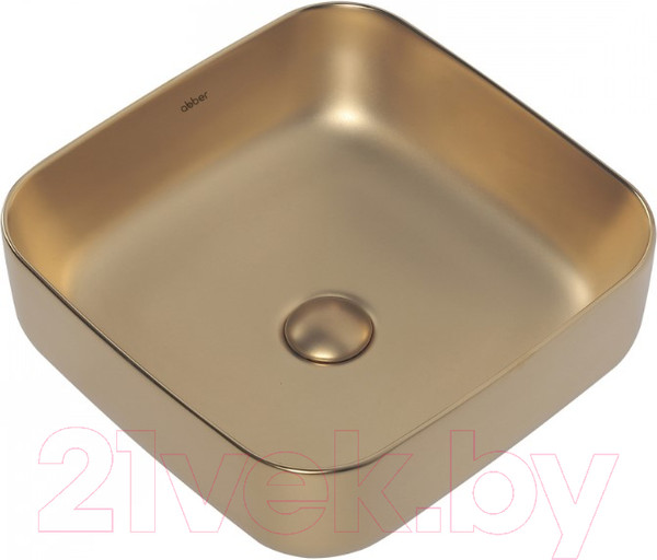 Изображение товара Умывальник Abber Rechteck AC2211MMG (золото матовый)