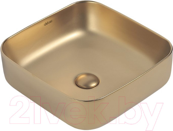 Изображение товара Умывальник Abber Rechteck AC2211MMG (золото матовый)