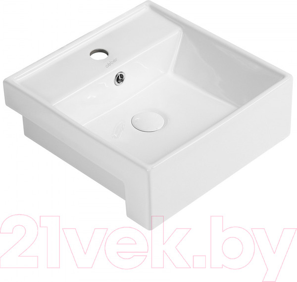 Изображение товара Умывальник Abber Rechteck AC2208 (белый)