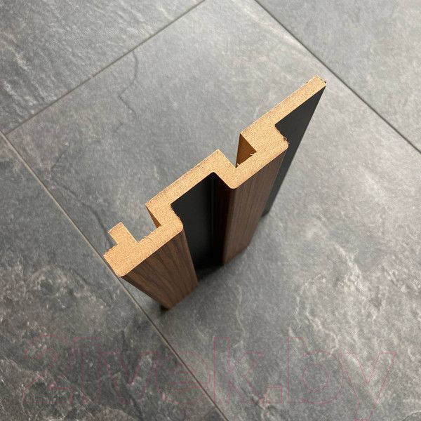 Изображение товара Реечная панель Andlen Decor ПН-37 МДФ Мокка (2800x123x19мм)