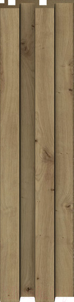 Изображение товара Реечная панель Andlen Decor ПН-37 МДФ Артисан (2800x123x19мм)