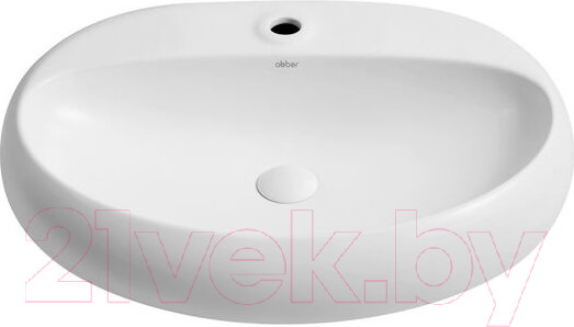 Изображение товара Умывальник Abber Bequem AC2112MW (белый матовый)