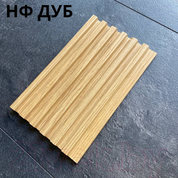 Изображение товара Реечная панель Andlen Decor ПН-38 МДФ НФ Дуб (2800x123x12мм)