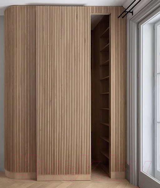 Изображение товара Реечная панель Andlen Decor ПН-38 МДФ НФ Дуб (2800x123x12мм)