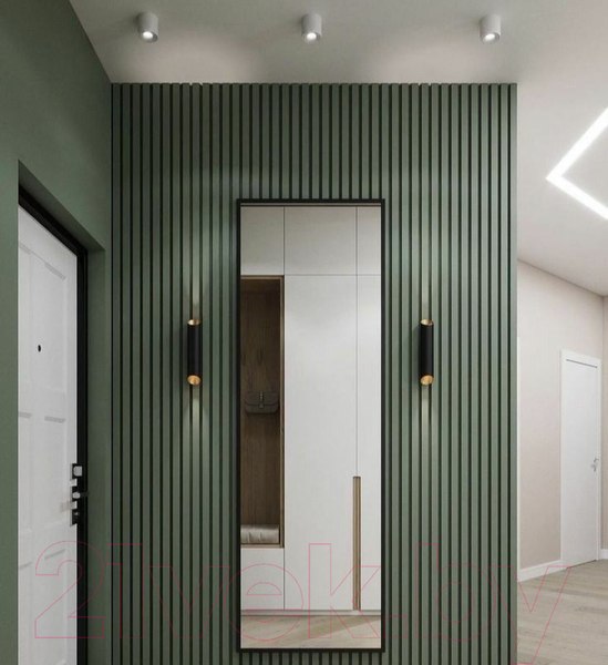 Изображение товара Реечная панель Andlen Decor ПН-43 МДФ Белабел (2800x123x12мм)
