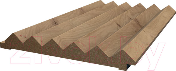 Изображение товара Реечная панель Andlen Decor ПН-40 МДФ Артисан (2800x123x16мм)