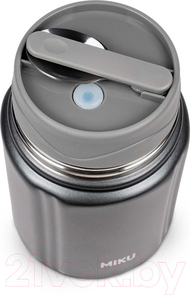Изображение товара Термос для еды Miku TH-FD-780G (780мл, серый)