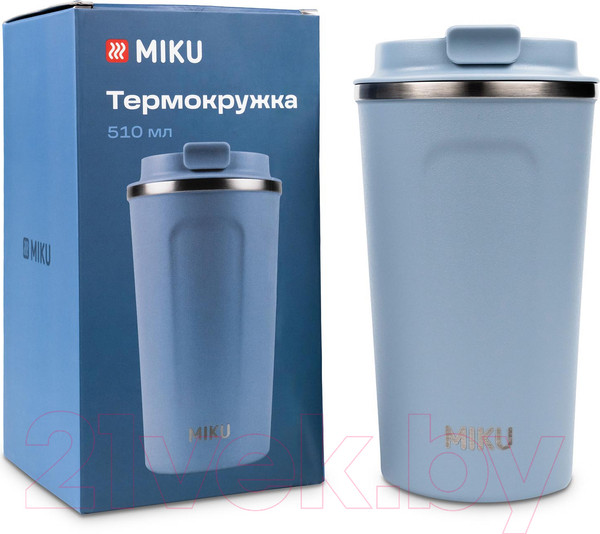 Изображение товара Термокружка Miku TH-MG-510LB (510мл, голубой)