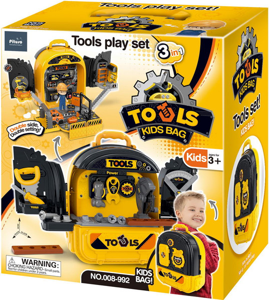 Изображение товара Набор инструментов игрушечный Pituso Станция техобслуживания 2 в 1 / HW22122090