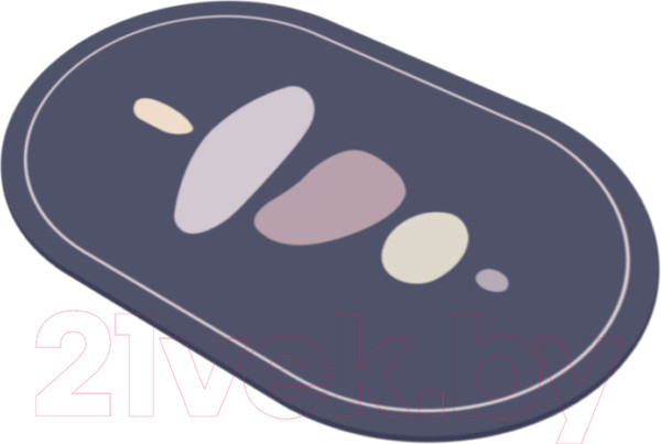 Изображение товара Коврик для ванной Array P208 (синий)