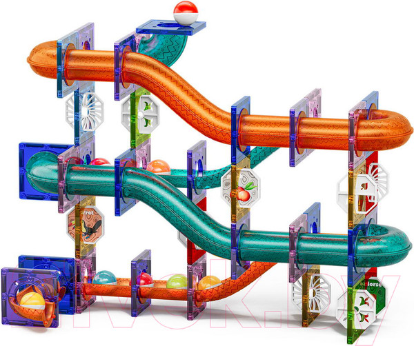 Изображение товара Конструктор магнитный Pituso С шариками / HW22106647 (111эл)