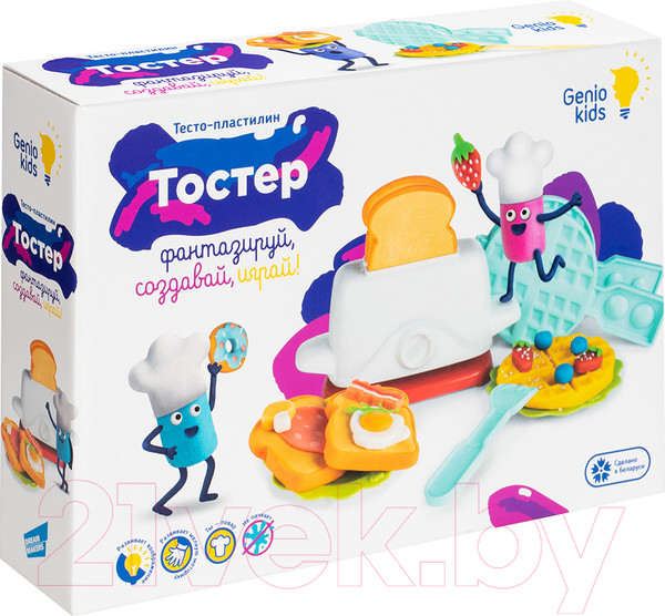 Изображение товара Набор для лепки Genio Kids Тостер / TA2031