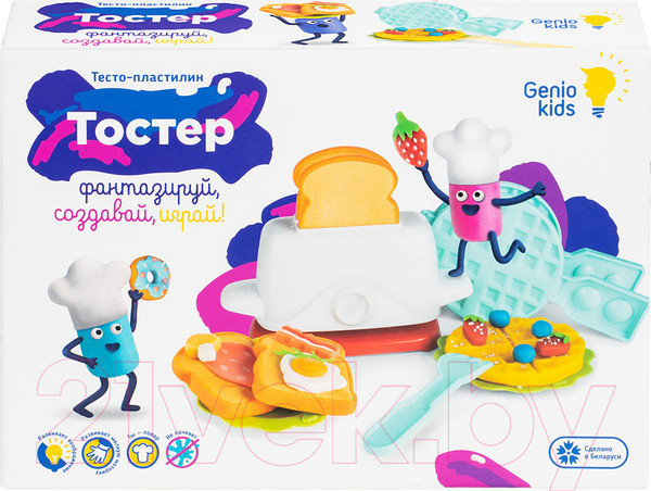 Изображение товара Набор для лепки Genio Kids Тостер / TA2031