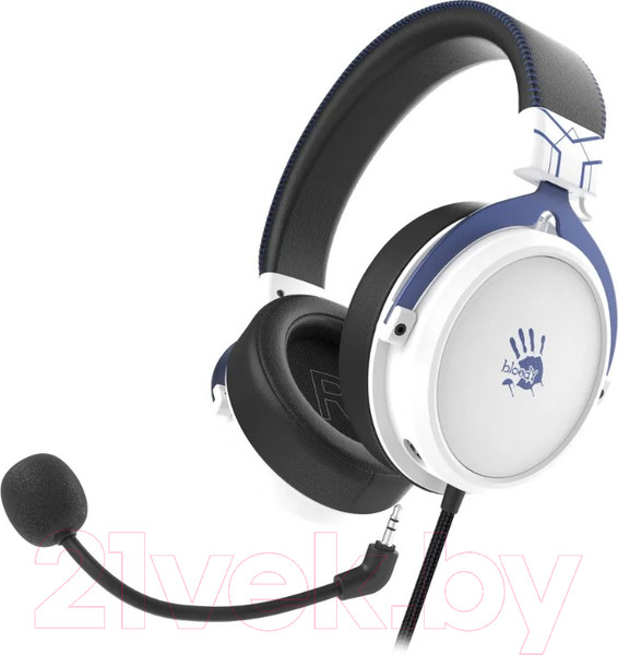 Изображение товара Наушники-гарнитура A4Tech Bloody M590i (синий/белый)
