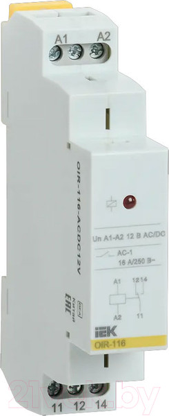 Изображение товара Реле промежуточное IEK OIR-116-ACDC12V