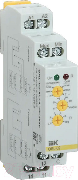 Изображение товара Реле уровня IEK ORL-02-ACDC24-240V