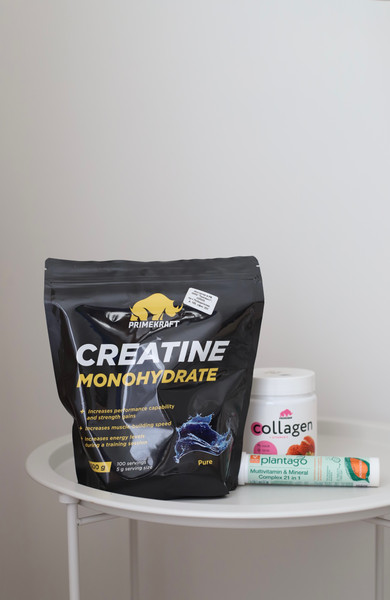 Изображение товара Креатин Prime Kraft Monohydrate Micronized 100% Pure (500г, без вкуса, пакет)