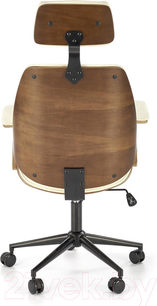 Изображение товара Кресло офисное Halmar Ignazio (ореховый/кремовый)