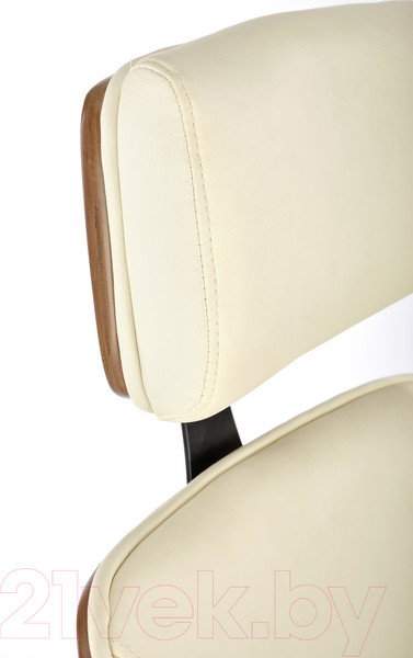 Изображение товара Кресло офисное Halmar Ignazio (ореховый/кремовый)