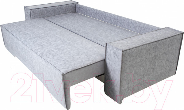 Изображение товара Диван KRONES Цезарь 4 Lux (велюр серый)