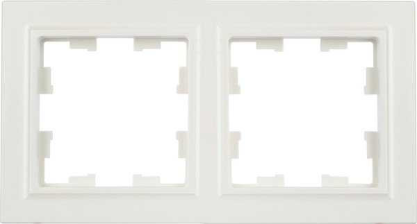 Изображение товара Рамка для выключателей и розеток IEK Brite BR-M22-K36 (жемчуг)