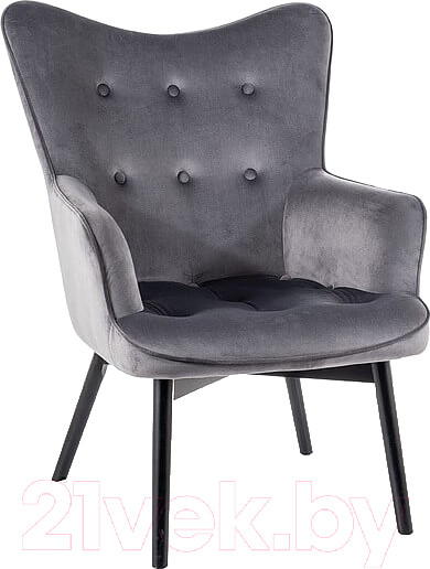 Изображение товара Стул Signal Carmen Velvet (Bluvel 14 серый)