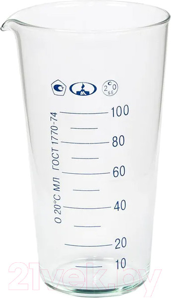 Изображение товара Мерная емкость МиниМед ГОСТ1770-74 / 823 (100мл)