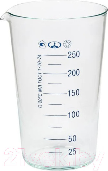 Изображение товара Мерная емкость МиниМед ГОСТ1770-74 / 1264 (250мл)