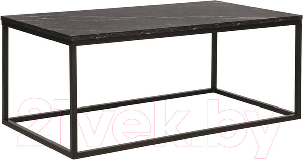 Изображение товара Журнальный столик Signal Rossi A (черный мрамор/черный)