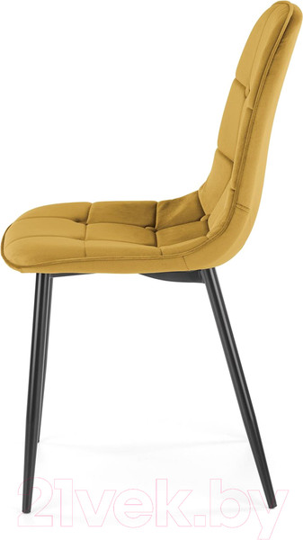 Изображение товара Стул Halmar K417 (горчичный/черный)