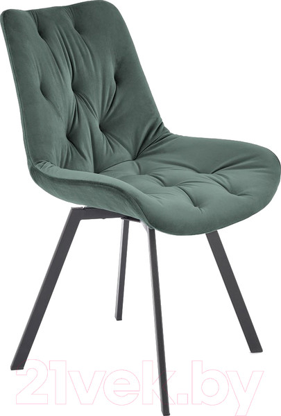 Изображение товара Стул Halmar K519 (темно-зеленый/черный)