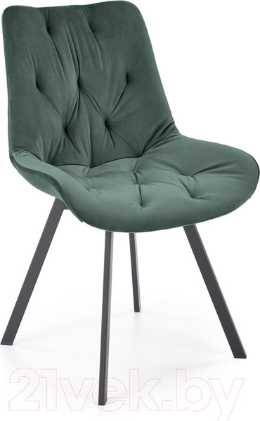 Изображение товара Стул Halmar K519 (темно-зеленый/черный)