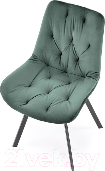 Изображение товара Стул Halmar K519 (темно-зеленый/черный)