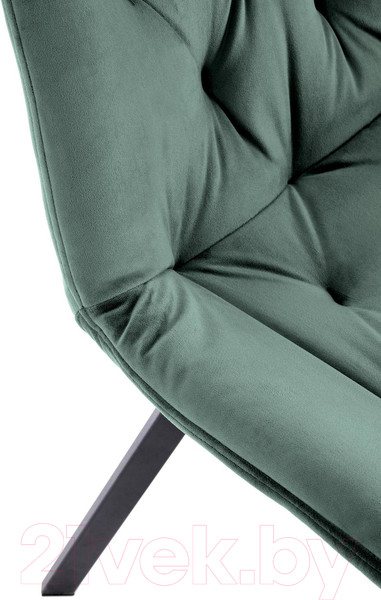 Изображение товара Стул Halmar K519 (темно-зеленый/черный)
