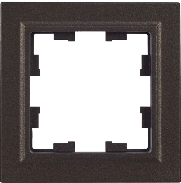 Изображение товара Рамка для выключателей и розеток IEK Brite BR-M12-K45 (темная бронза)