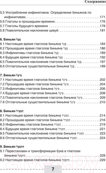 Изображение товара Учебное пособие АСТ Иврит. Полная грамматика в схемах и таблицах (Лерер И.)