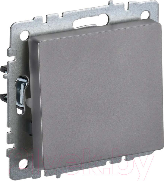 Изображение товара Выключатель IEK Brite BR-V14-0-10-K46 (сталь)