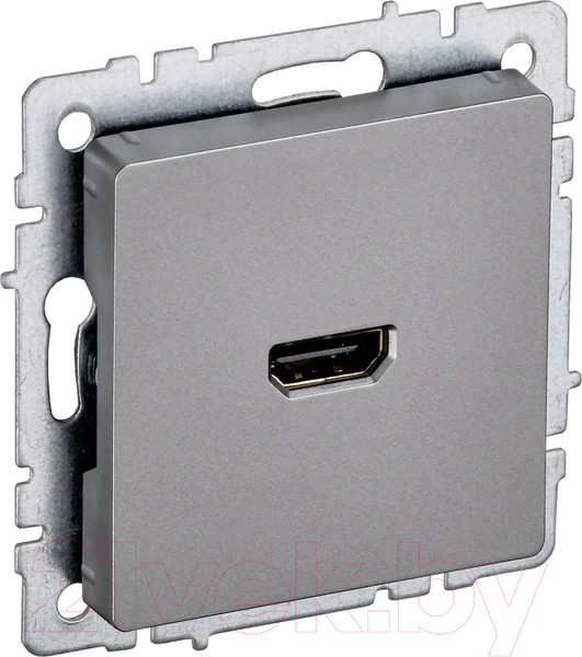 Изображение товара Розетка IEK Brite BR-H10-K46 (сталь)