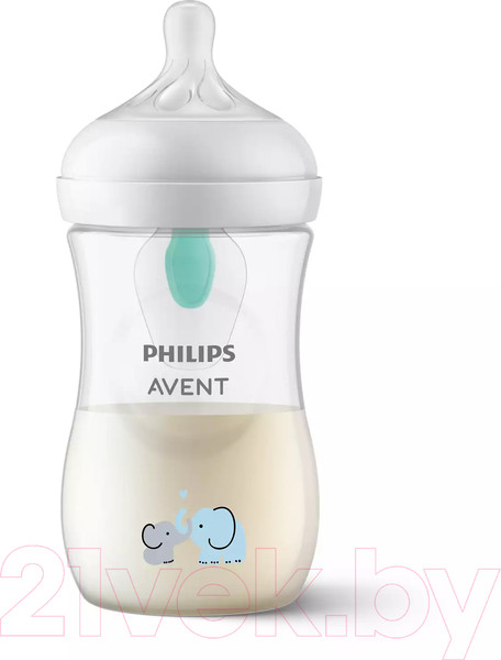 Изображение товара Бутылочка для кормления Philips AVENT Natural Response с клапаном AirFree / SCY673/81 (260мл)
