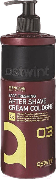 Изображение товара Крем после бритья Ostwint 3-CLR (400мл, бордовый)