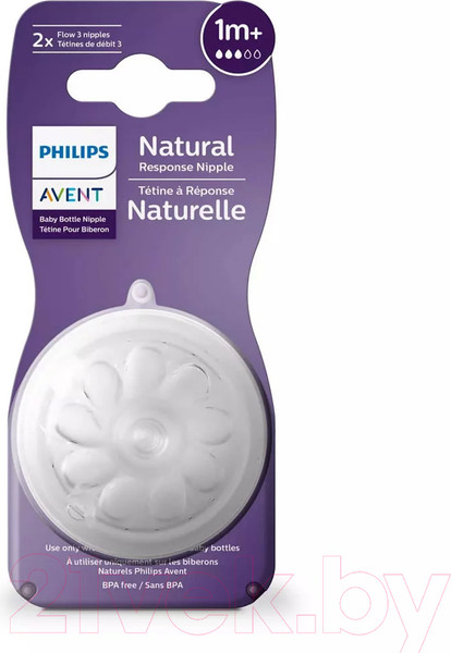 Изображение товара Набор сосок Philips AVENT AVENT Natural Response / SCY963/02 (2шт)