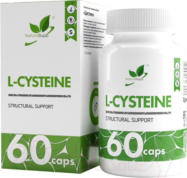 Изображение товара L-цистеин NaturalSupp 60 капсул