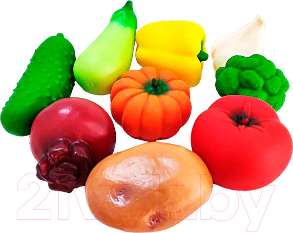 Изображение товара Набор игрушечных продуктов Огонек Овощи Урожай / С-1658