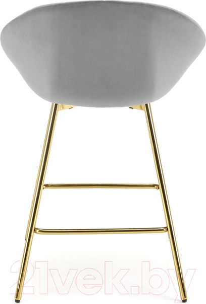 Изображение товара Стул барный Halmar H112 (серый/золото)