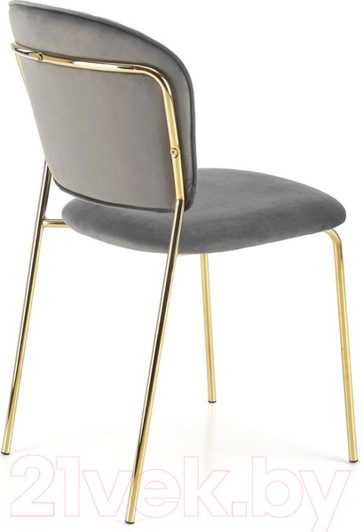 Изображение товара Стул Halmar K499 (серый/золотой)
